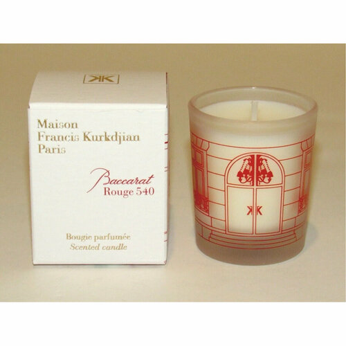 Maison Francis Kurkdjian Baccarat Rouge 540 свеча 35 гр унисекс свеча maison francis kurkdjian baccarat rouge 540 scented candle 280 гр