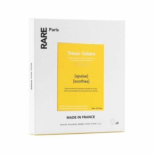 RARE PARIS Tresor Solaire Box rare paris успокаивающий тоник мист для лица tresor solaire