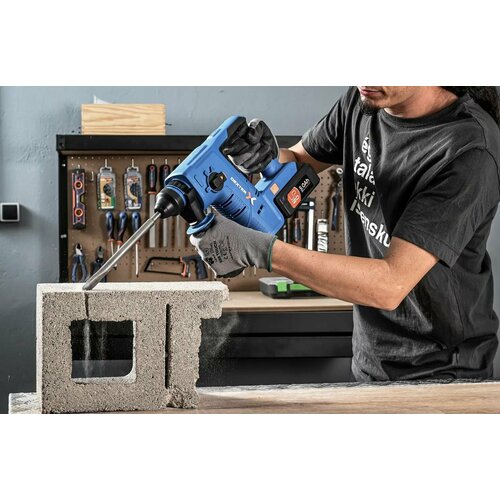 Перфоратор аккумуляторный SDS-plus Dexter Up 20 В Li-Ion без АКБ и ЗУ 17 Дж 12990₽