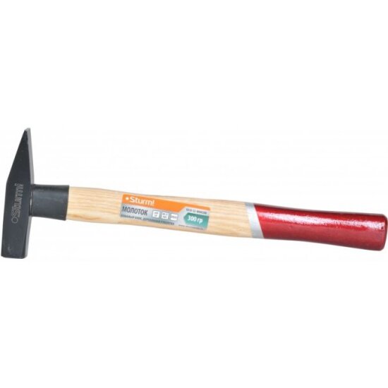 фото Молоток STURM! 1010-52-WD0300, 300г, кованый боек, деревянная рукоятка