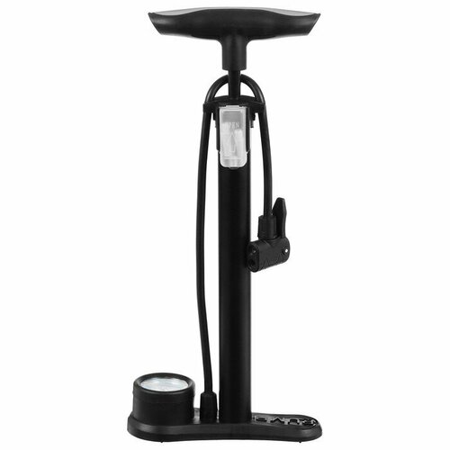 Насос напольный с манометром автовело ниппель цвет чёрный 272900₽