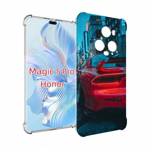 Чехол MyPads мазда-рх7 для Honor Magic 5 Pro задняя-панель-накладка-бампер чехол mypads мазда рх7 для honor play 30 plus задняя панель накладка бампер