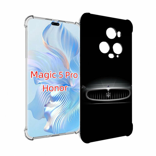 Чехол MyPads maserati мазерати 1женский для Honor Magic 5 Pro задняя-панель-накладка-бампер чехол mypads maserati мазерати 1женский для tecno pop 5 go задняя панель накладка бампер