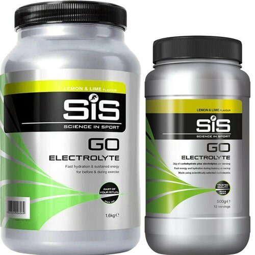 фото Изотоник science in sport (sis) go electrolyte powder 1x500 г, 1x1600 г, лимон-лайм