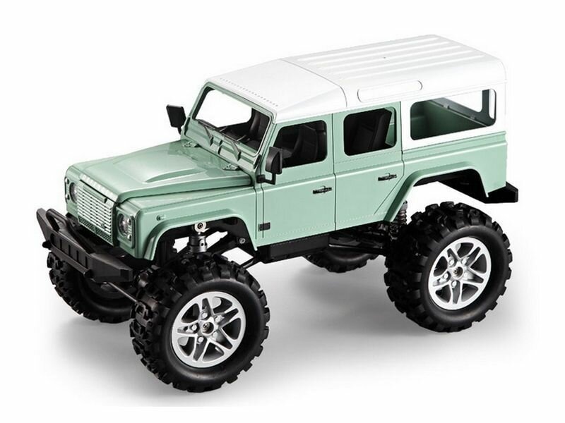 Внедорожник Double Eagle Land Rover Defender, зеленый, на р/у, 1:14, свет E327-003-зел