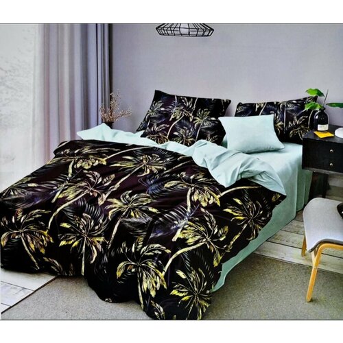 Комплект постельного белья Fanna, Здоровая жизнь, Поплин, евро, наволочки 70x70