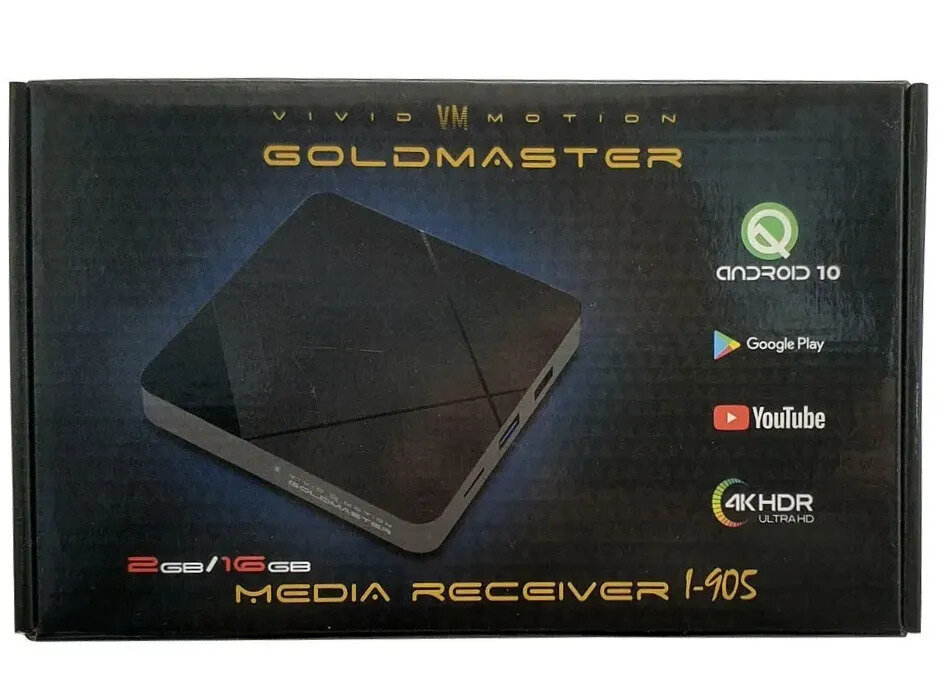 ТВ-приставка GoldMaster I-905, черный