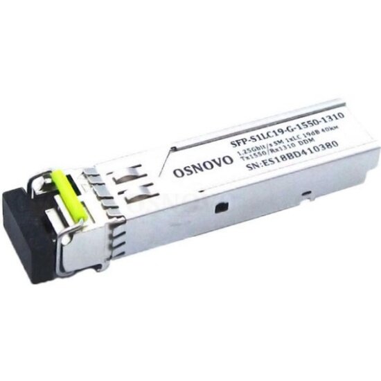 Оптический SFP Модуль OSNOVO SFP-S1LC19-G-1550-1310