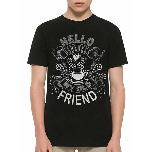 фото Футболка design heroes, размер 2xl, черный