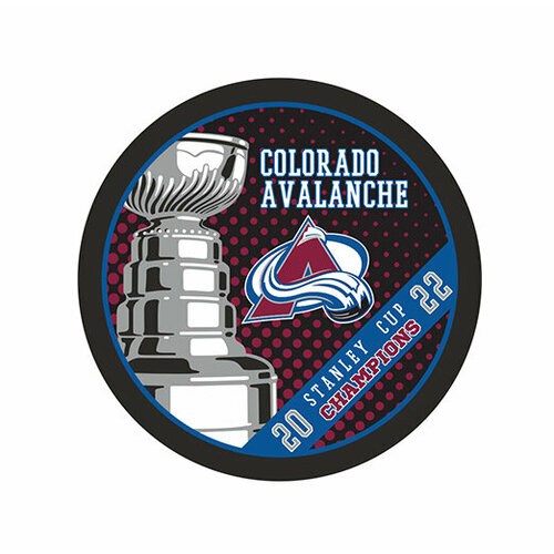 Шайба Rubena Colorado Avalanche Stanley Cup Champions 2022 шайба rubena pittsburgh penguins stanley cup champions 2017 фото