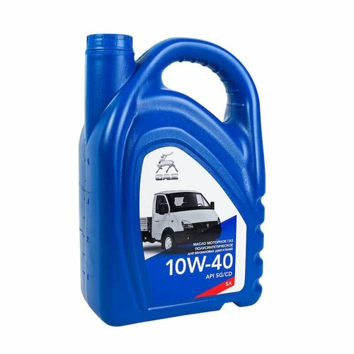Моторное масло GAZ 10W-40 полусинтетическое 5 л 10310₽