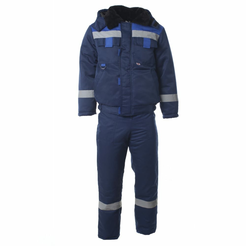 Утепленный костюм спрут орион темно-синий/васильковый р. 48-50 (96-100) рост 170-176 128253