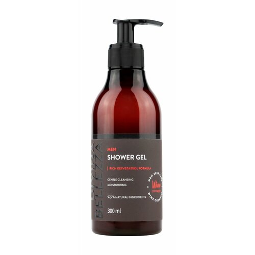DIVINA BELLEZZA Wine Shower Gel For Men Гель винный для душа муж 300 мл 2000₽