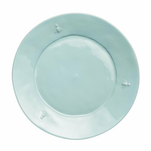 Тарелка обеденная Abeille 28 см, керамика, цвет голубой, La Rochere, Франция, 00598263