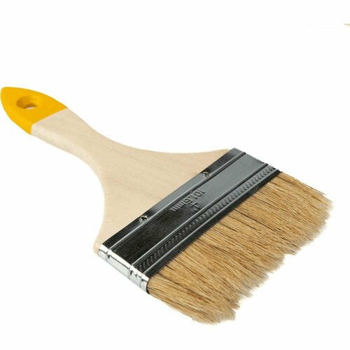 SAMGRUPP Кисть малярная плоская с деревянной ручкой 100 мм 4 16174 422₽