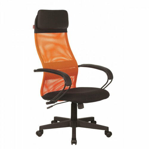 Кресло руководителя Easy Chair 655 TTW OR сетка/ткань оранжевый, пластик