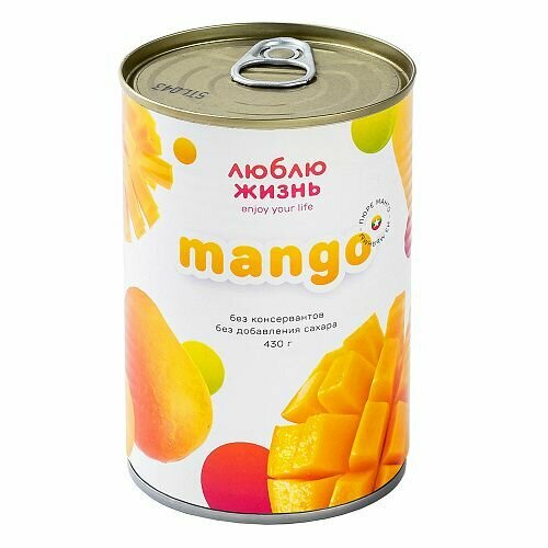 Пюре манго, Люблю жизнь, 90 грамм