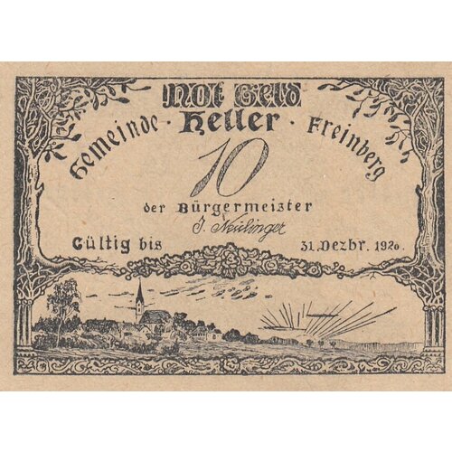Австрия, Фрайнберг 10 геллеров 1914-1920 гг. (№2) (2)