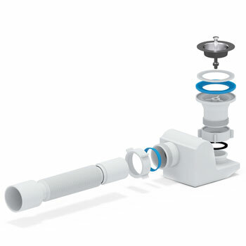 фото Сифон для душевого поддона АНИ бриг Е615 1-1/2 дюйма х40