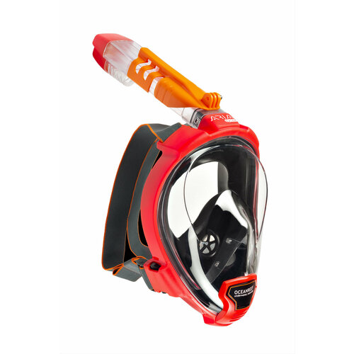 Oceanreef Маска полнолицевая для сноркелинга Oceanreef Aria QR M-L красный 21290₽