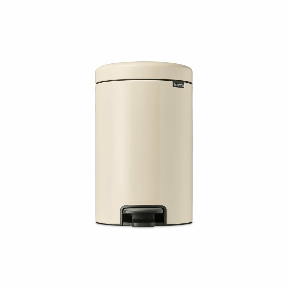 Бак мусорный Brabantia "NewIcon" с педалью бежевый 12л 149924