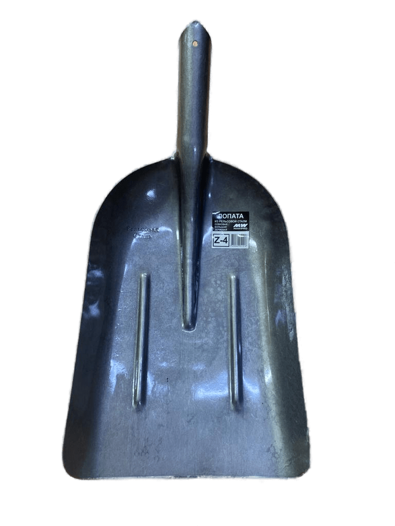 Лопата снеговая-уборочная рельсовая сталь Z-4 BASE