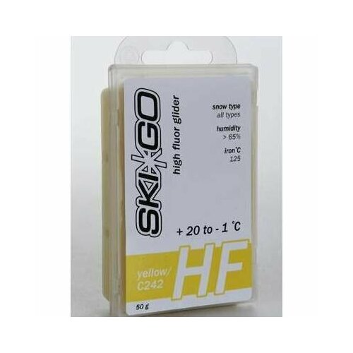 Парафин SkiGo HF 63014 Yellow/C242, желт, +20/-1