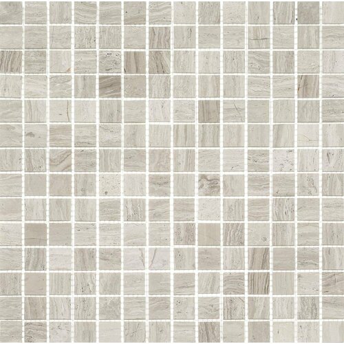 Мозаика Starmosaic Grey Polished серый мрамор из натурального камня 30,5х30,5 см полированная