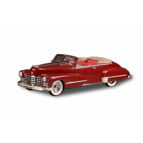Cadillac series 62 convertible (открытый) 1947 maroon metallic