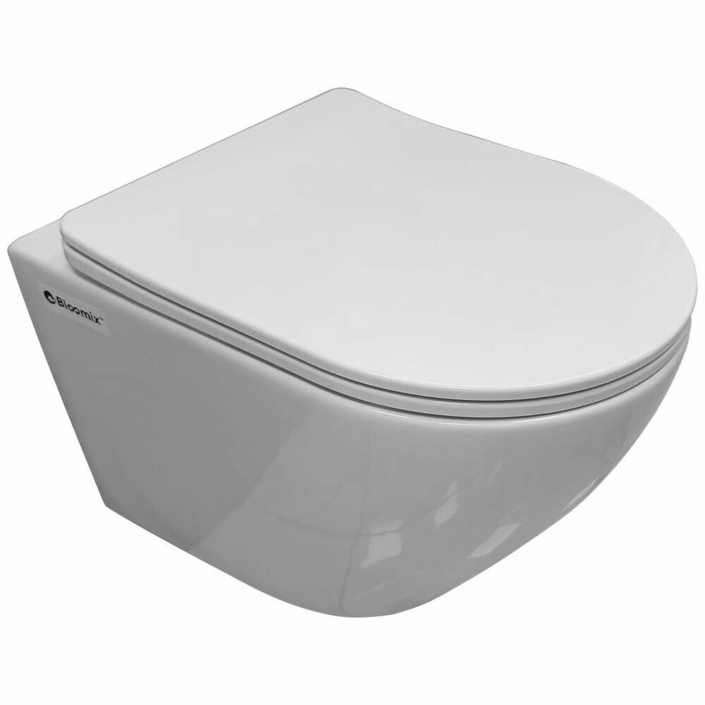 фото Унитаз подвесной Bloomix Trend 1203 безободковый