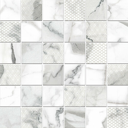 Мозаика керлайф ARABESCATO BIANCO DECOR MOSAIC 30x30 (цена за 17 шт)