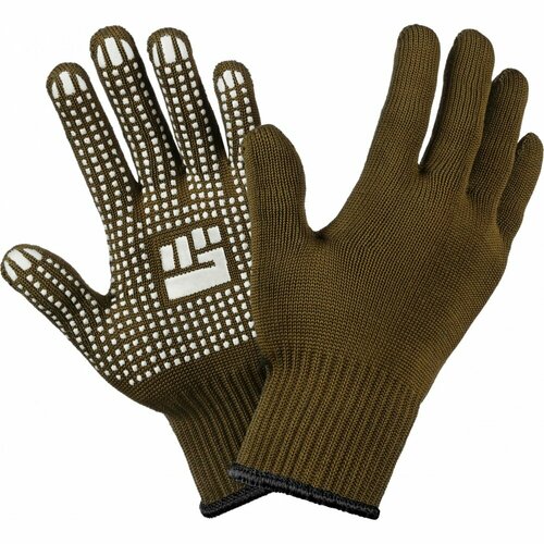 Трикотажные двухслойные перчатки Фабрика перчаток L 6-10-2С-ОЛ-(L)