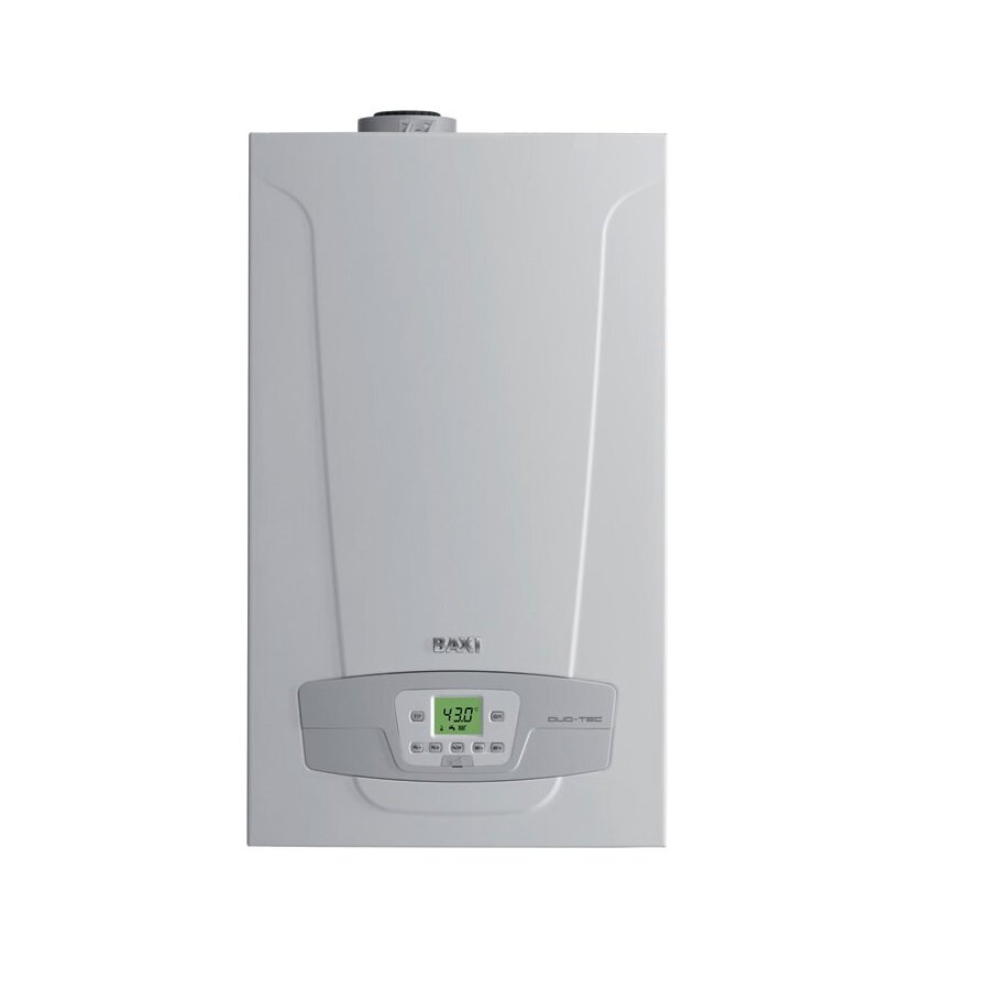 фото Котел газовый конденсационный BAXI Duo-tec Compact 24 (двухконтурный, закрытая камера сгорания)