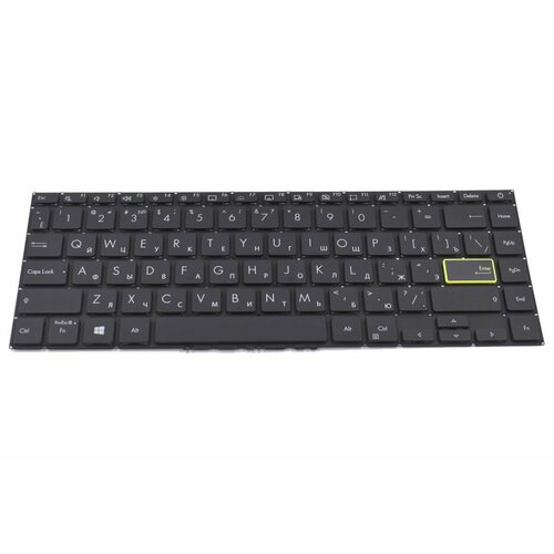 Клавиатура для Asus VivoBook S14 M433UA-EB135T ноутбука с подсветкой клавиатура для asus vivobook s14 m433ua eb132 ноутбука с подсветкой