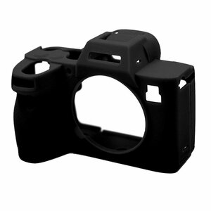Защитный силиконовый чехол MyPads Antiurto для фотоаппарата Sony Alpha ILCE-A7 IV/ 7RM4/ A7M4 из мягкого качественного силикона черный