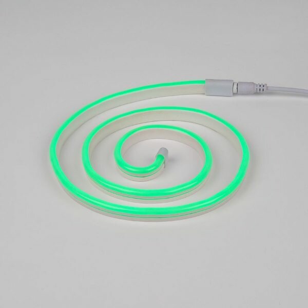 Набор для создания неоновых фигур Neon-Night Креатив 12x6мм, 2м, 6,5Вт/м, питание от USB, двусторонний, зеленый цвет, IP20 - фотография № 1