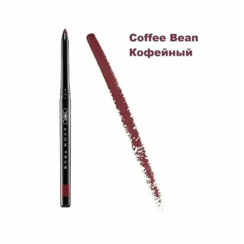 AVON Лайнер карандаш для губ Glimmerstick, оттенок: Кофейный/Coffee bean