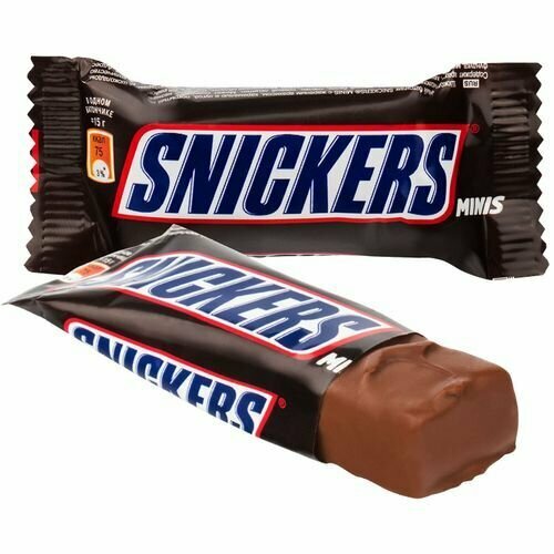 Шоколадный батончик Snickers Minis 180 г - фотография № 2
