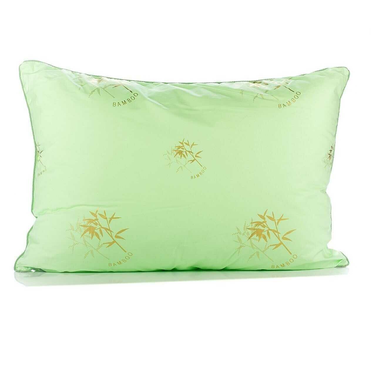 фото Подушка Бамбук Асика комфорт - Ткань ТИК Микрофибра с кантом - Наполнитель Бамбук 50х70 см