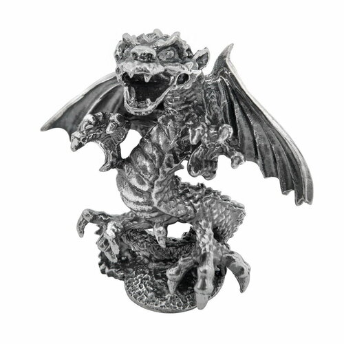 Серебряная статуэтка Дракон (Подарок на Год Дракона)