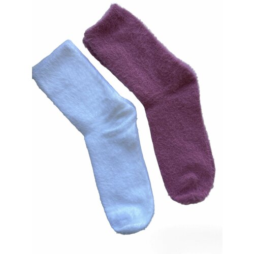 фото Женские носки , на новый год, утепленные, размер 36-41, розовый нет бренда