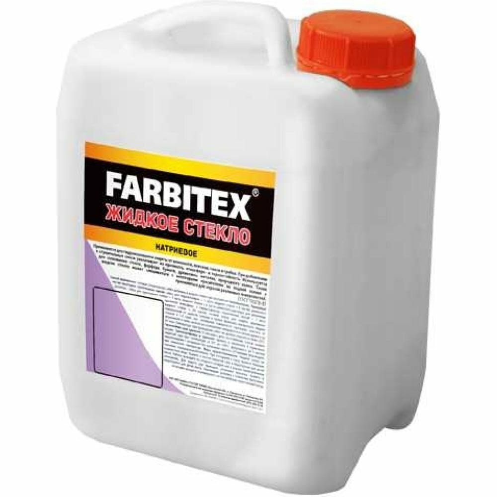 жидкое стекло farbitex 1,3кг - фото №8