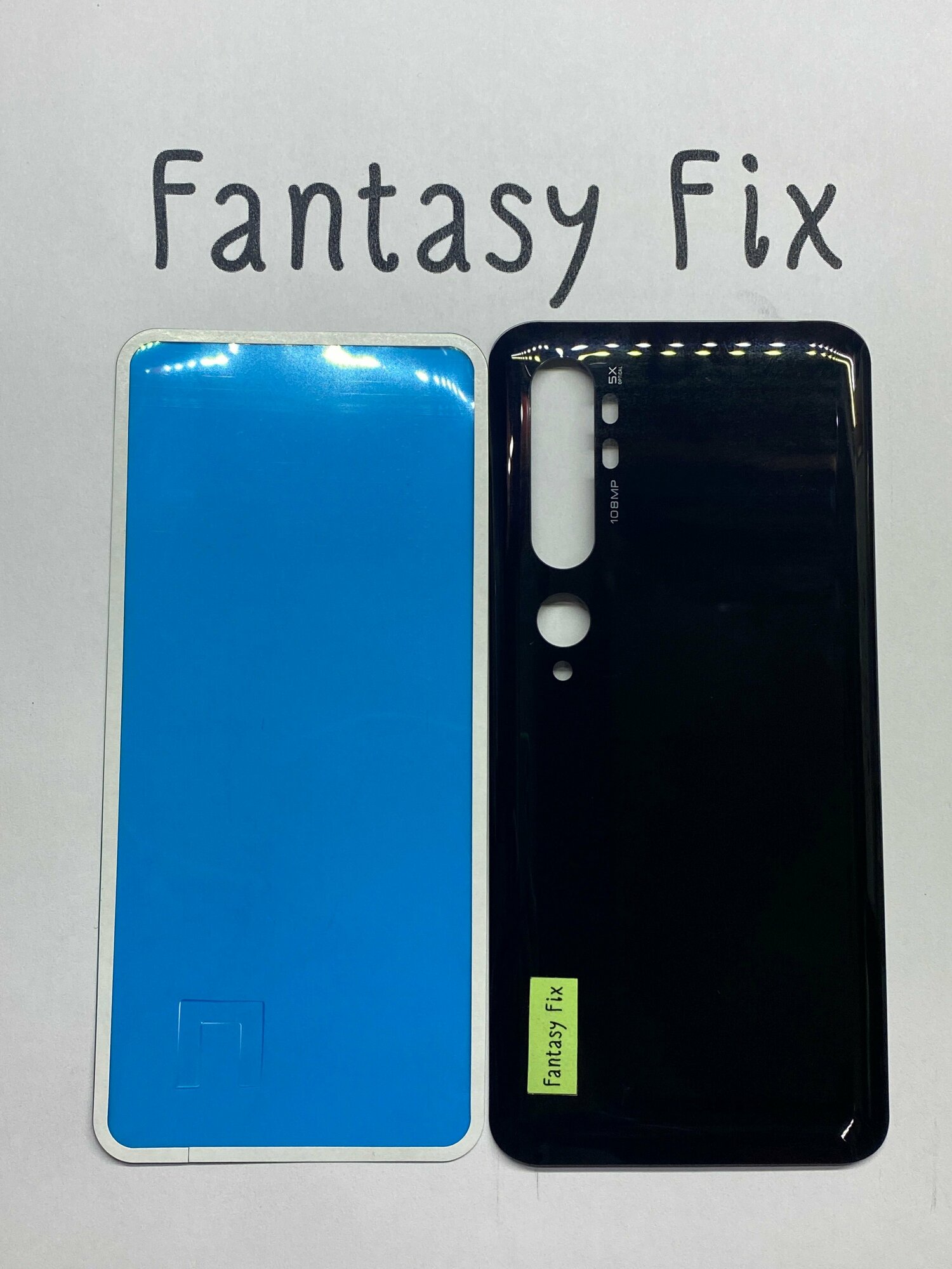 Задняя крышка для Xiaomi Mi Note 10/10 Pro (M1910F4G/M1910F4S) черный