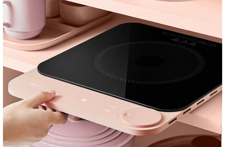 Индукционная плита Xiaomi Tokit Cooker Grapefruit Red EU (TCL030-3C) - фотография № 12