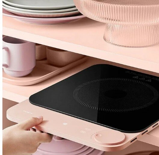 Индукционная плита Xiaomi Tokit Cooker Grapefruit Red EU (TCL030-3C) - фотография № 9