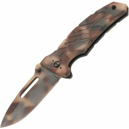 Нож складной Ontario (Онтарио) XM-1D CAMO / прямой / коробка / OKC нож складной ontario okc dozier arrow черный серебристый