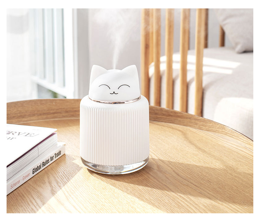 фото Портативный увлажнитель диффузор с подсветкой MyРads Y-226218 для очистки воздуха оригинальный практичный полезный подарок со вкусом любимой жене п.