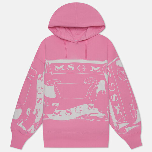 Толстовка MSGM, размер s, розовый