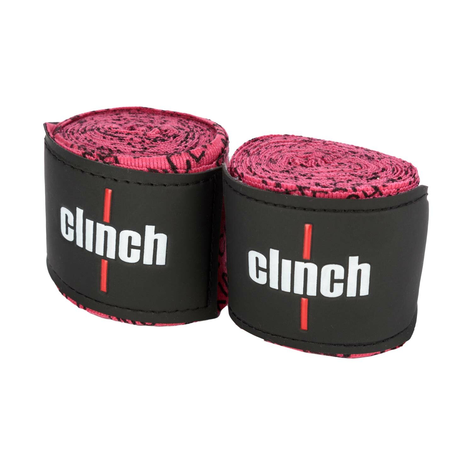 Бинты эластичные Clinch Boxing Crepe Bandage Tech Fix розовые (длина 3.5 м)