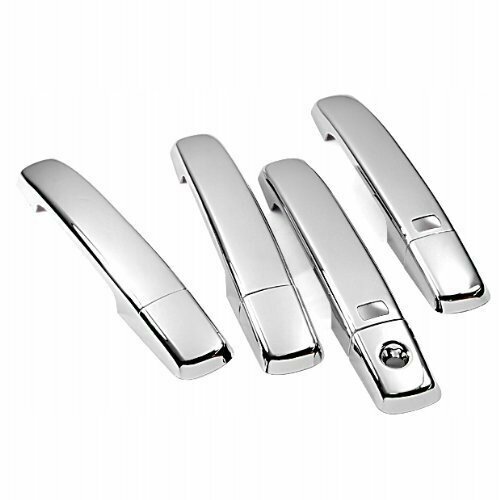 Накладки на ручки Ниссан Кашкай 2008 (Хром)